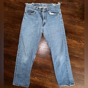Vintage Orange Tab Levi’s Jeans - DISTRESSED